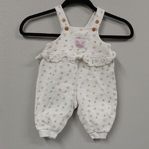 The Lullaby Club White Floral Bodysuit